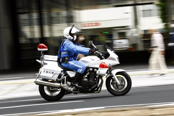 Archivo - Imagen de archivo de la Policía de Japón 