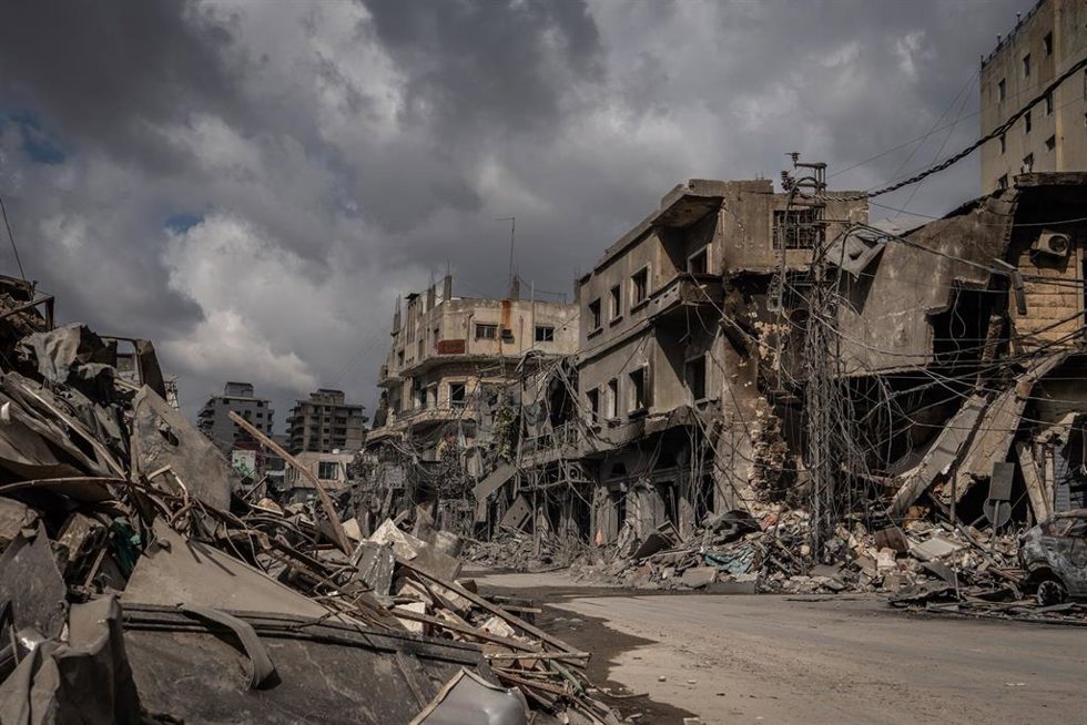 Imagen de un ataque israelí en Líbano