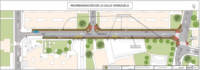 Reurbanización de la calle Venezuela