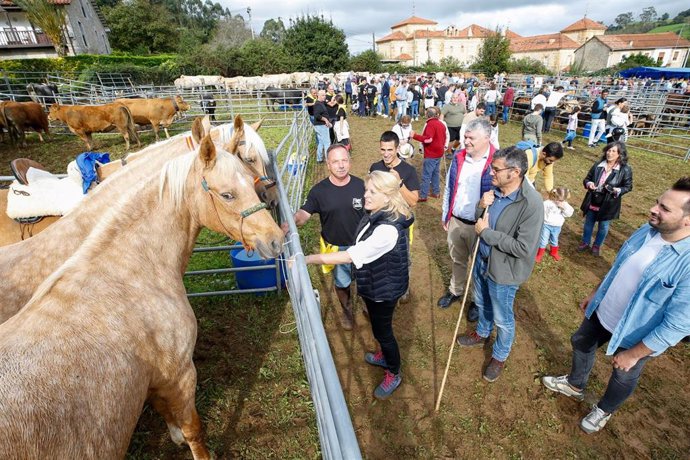 Hoznayo celebra su tradicional Feria de San Lucas