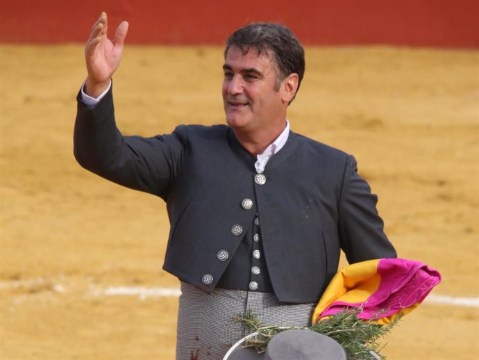 Jesulín de Ubrique en el II Festival Taurino Benéfico de Guillena a 19 de Octubre de 2024 en Guillena, Sevilla (España).