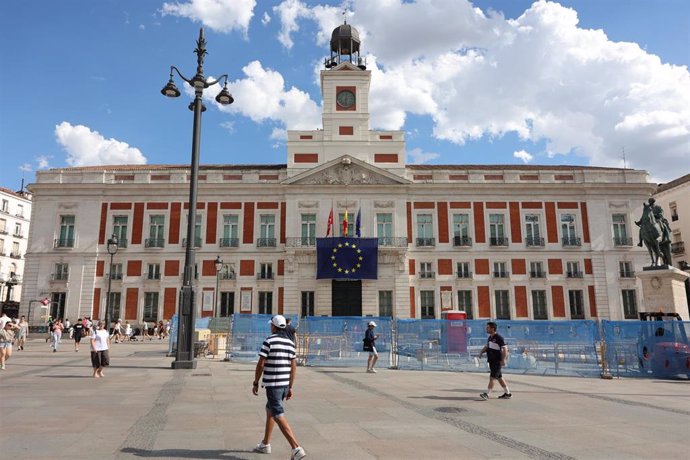 Archivo - Fachada de la Real Casa de Correos