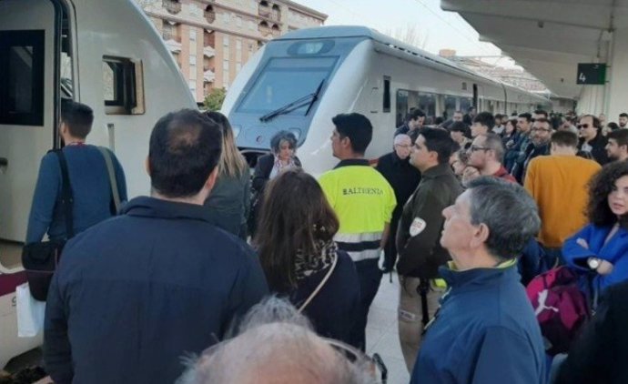 Estación de tren en Jaén