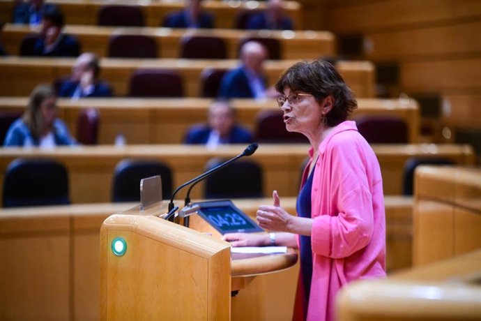 La senadora del BNG, Carme da Silva. 