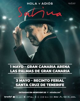 ÛHola y Adiós', gira de Joaquín Sabina