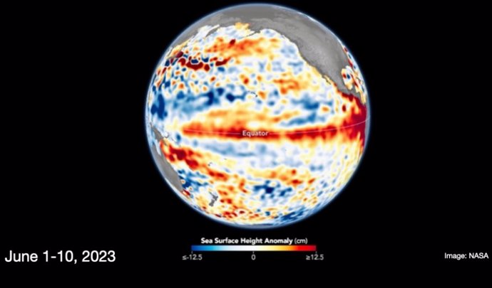 Latam.-Ciencia.-El Niño, y no la actividad humana, disparó las temperaturas en 2023