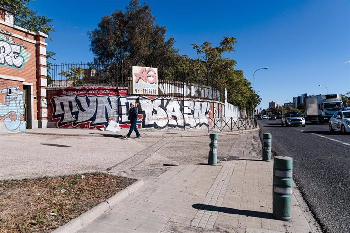 Terrenos donde se van a construir viviendas en el barrio de Campamento 