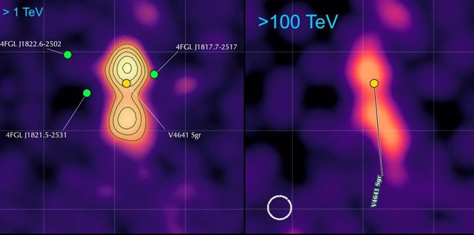 Latam.-Ciencia.-Un microcuásar cercano emerge como potente fuente de radiación