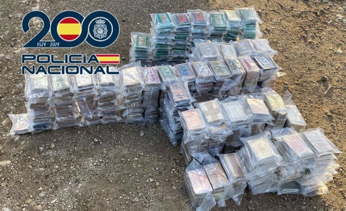 Cocaína intervenida en la operación Badulake con la Policía Nacional de Granada