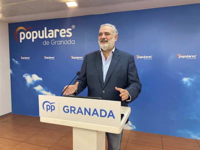 El vicesecretario de Fomento, Articulación Territorial, Vivienda y Justicia del PP de Andalucía, Pablo García