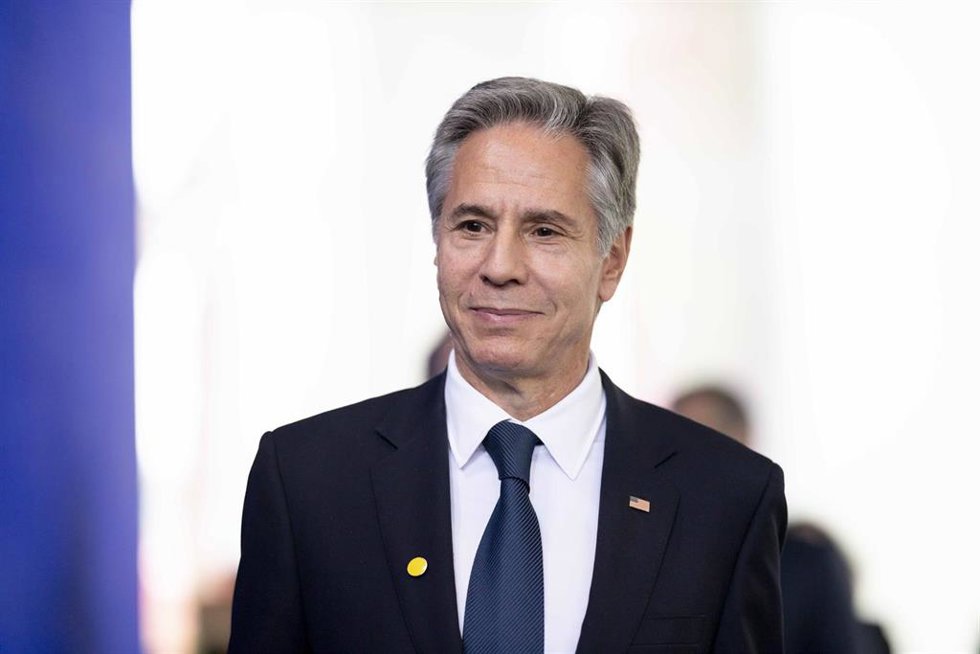 El secretario de Estado de EEUU, Antony Blinken, durante una visita a Alemania (archivo)