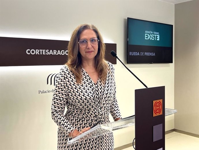 La diputada de Aragón-Teruel Existe Pilar Buj.