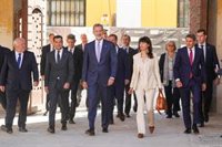 Sanz califica de "día histórico" en Sevilla la inauguración de 'Los Machado, retrato de familia' por parte de Felipe VI