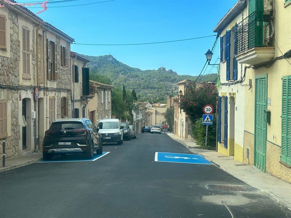 Mejoras en la carretera que une Andratx con s'Arracó.