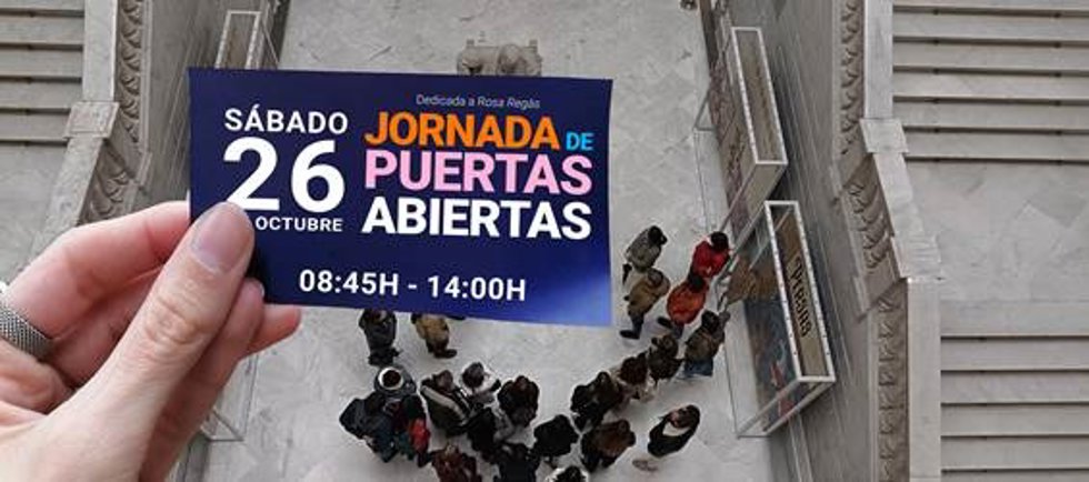 Rosa Regs, exdirectora de la BNE, fue la impulsora de estas jornadas, que cuentan con la colaboración de la FABNE.