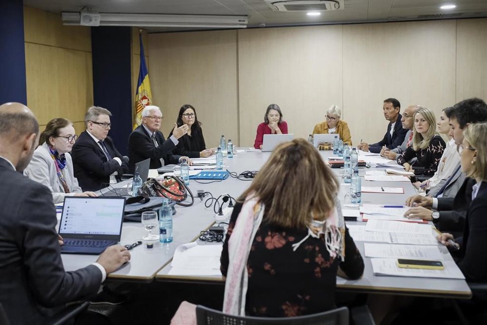 Archivo - Visita de la Comissió Europea contra el Racisme i la Intolerncia (ECRI) del Consell dEuropa a Andorra