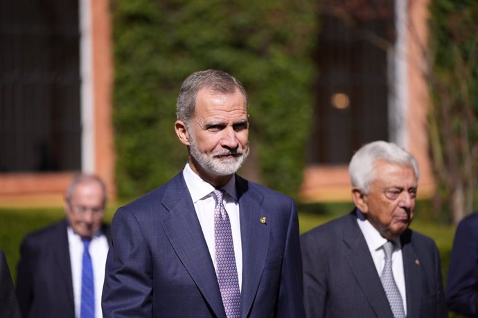 El Rey Felipe VI este lunes.