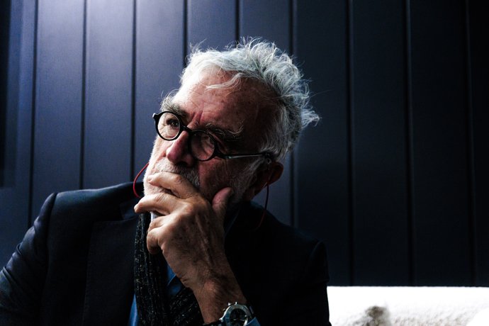 El primer fiscal jefe del Tribunal Penal Internacional, Luis Moreno Ocampo, durante una entrevista para Europa Press, en el Hotel Catalonia Gran Vía, a 21 de octubre de 2024, en Madrid (España). Moreno Ocampo es un abogado argentino, que fue el primer f