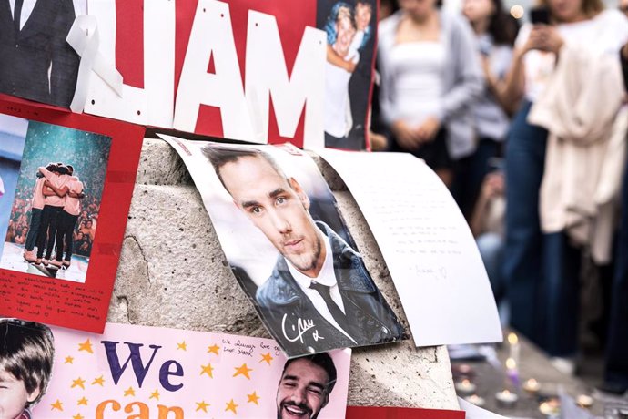 Un homenaje en memoria del cantante Liam Payne