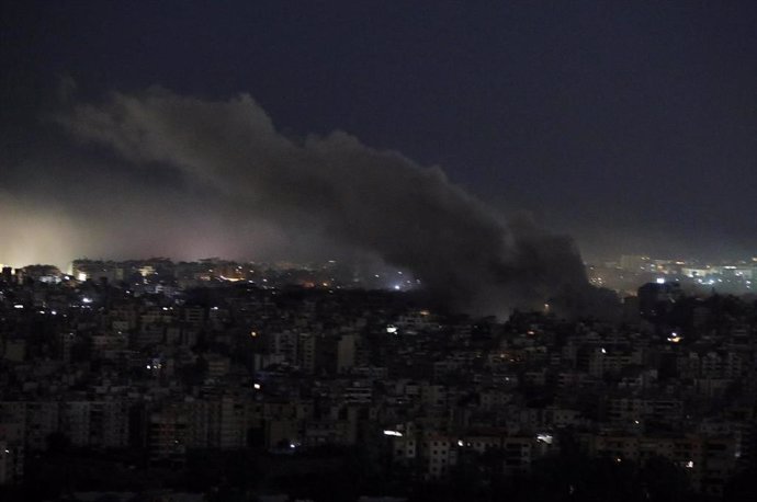 Bombardeos isarelíes sobre Beirut