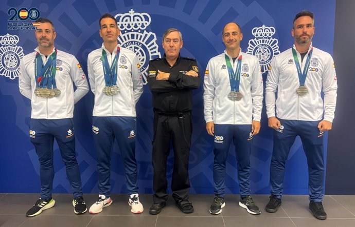 Cuatro agentes de la Jefatura Superior de Policía de La Rioja logran quince medallas en los Juegos Europeos