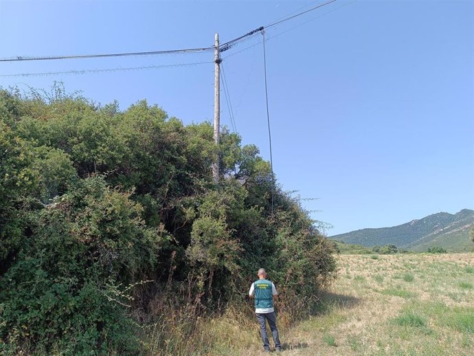 Detenidas tres personas como presuntas autoras de un delito de hurto de cable de cobre en Estella