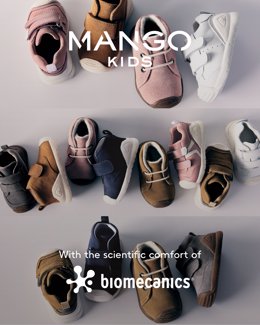 Colección de Mango Kids por Biomecanics