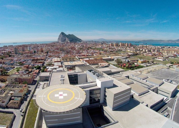 Vista del Hospital Universitario de La Línea de la Concepción en la provincia de Cádiz.