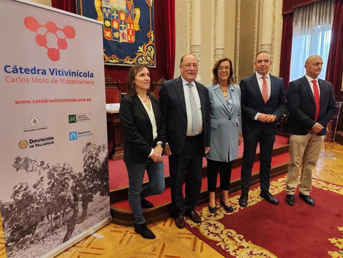 Presentación en Palencia de la Cátedra Vitivinícola.