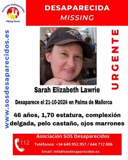 Buscan a una mujer de 46 años desaparecida desde este lunes, 21 de octubre, en Palma (Mallorca)