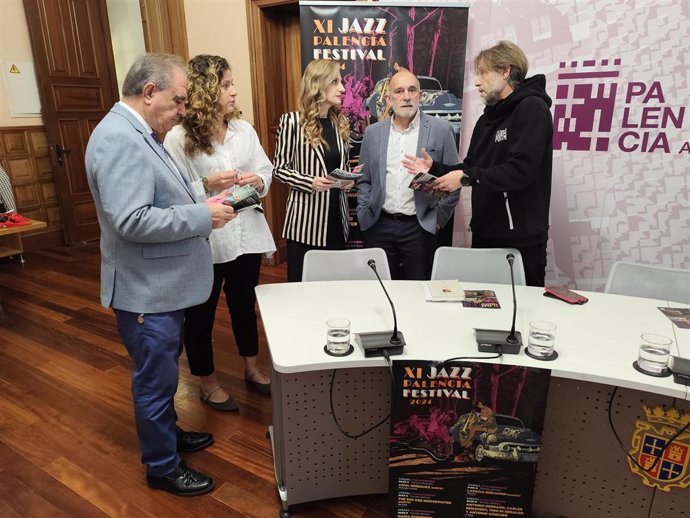 Un momento de la presentación del XI Jazz Palencia Festival