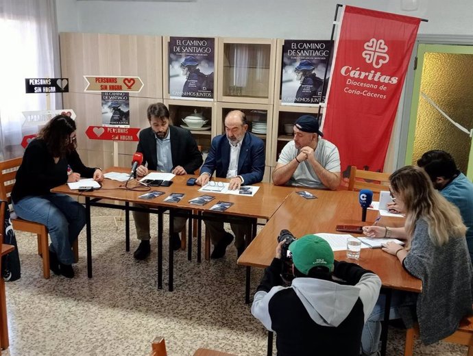 Presentación de la campaña de personas sin hogar de Cáritas Coria-Cáceres