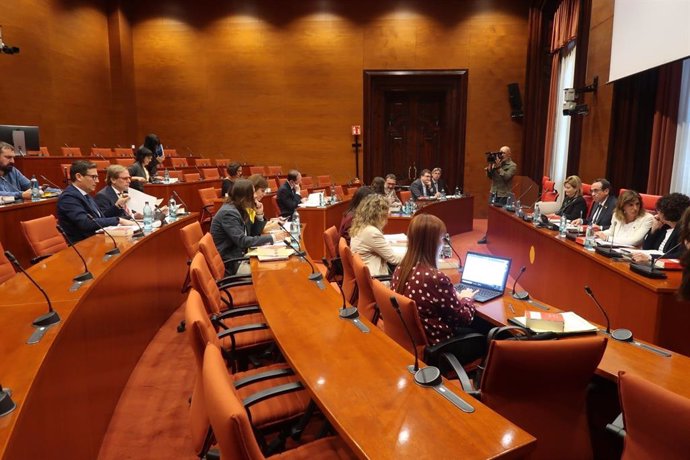 Reunión de la Junta de Portavoces del Parlament