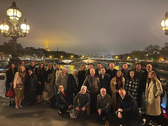 Representantes de las empresas almerienses que han participado en SIAL París.