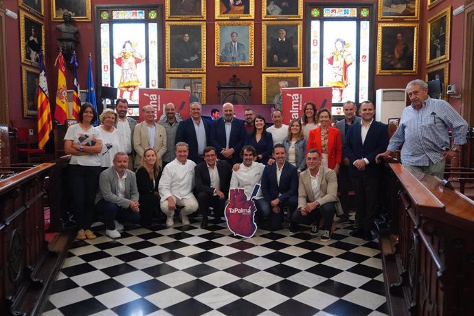 El alcalde de Palma, Jaime Martínez, en la presentación del TaPalma 2024.