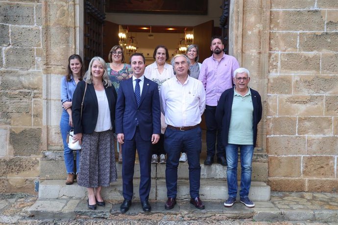 El presidente del Consell, Llorenç Galmés, visita Pollença