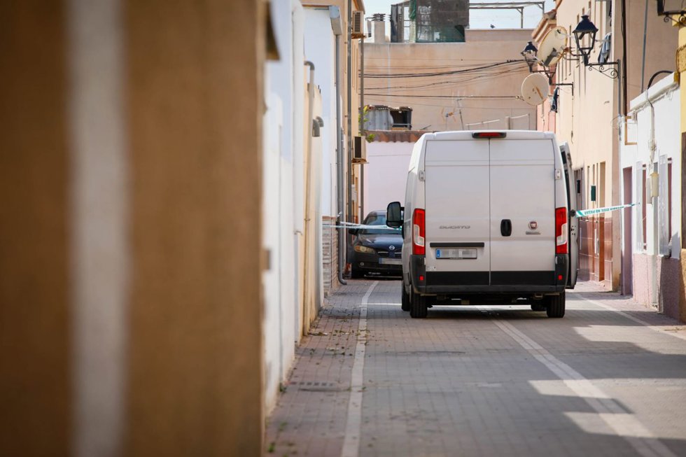 Vivienda de La Mojonera (Almería) donde una mujer de 40 años ha muerto en un posible crimen machista