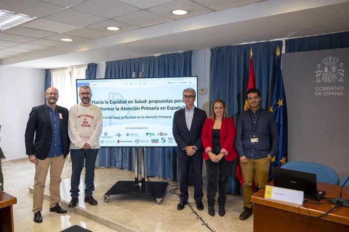 Presentación del informe 'Hacia la Equidad en Salud: propuestas para transformar la Atención Primaria en España'