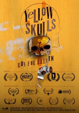 Cartel de la producción colombiano-valenciana Yellow Skulls