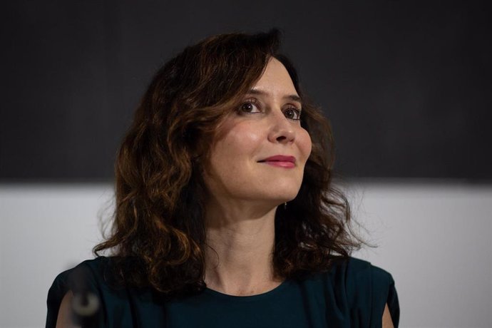 La presidenta de la Comunidad de Madrid, Isabel Díaz Ayuso