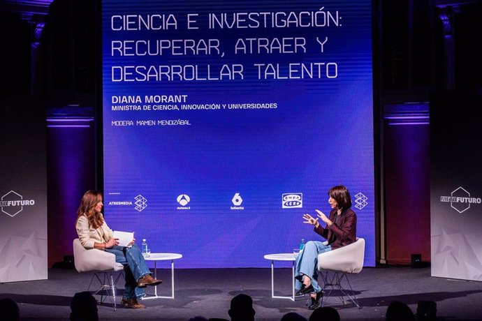 La ministra de Ciencia, Innovación y Universidades, Diana Morant,