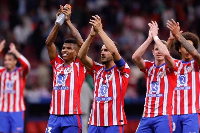 Archivo - Jorge Resurreccion Koke of Atletico de Madrid celebrates the victory during the UEFA Champions League 2024/25 League Phase MD1 match between Atletico de Madrid and RB Leipzig at Estadio Civitas Metropolitano on September 19, 2024 in Madrid, Spai