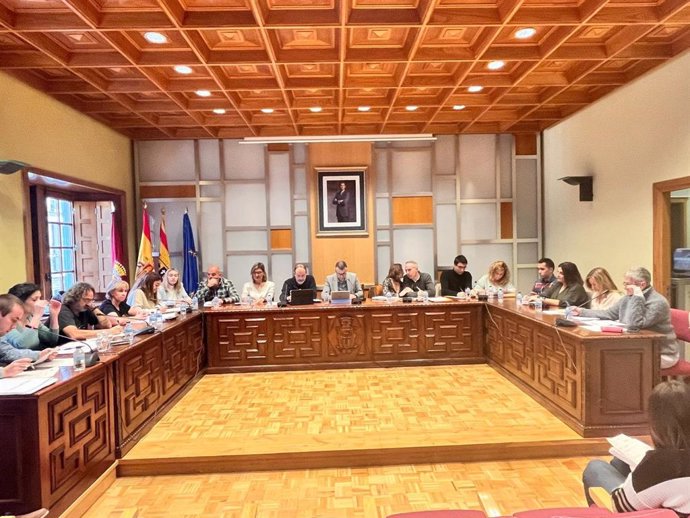 Pleno del Ayuntamiento de Jaca.