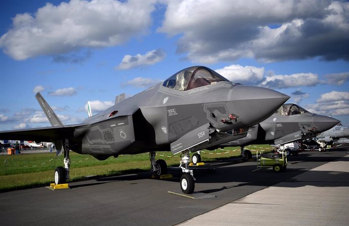 Archivo - Caza F-35 Lightning II de Lockheed Martin.