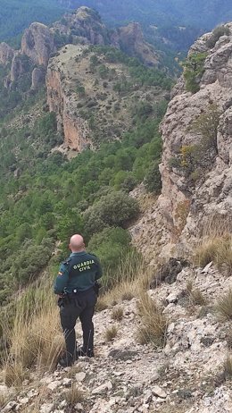 Orografía del terreno donde se accidentó la avioneta