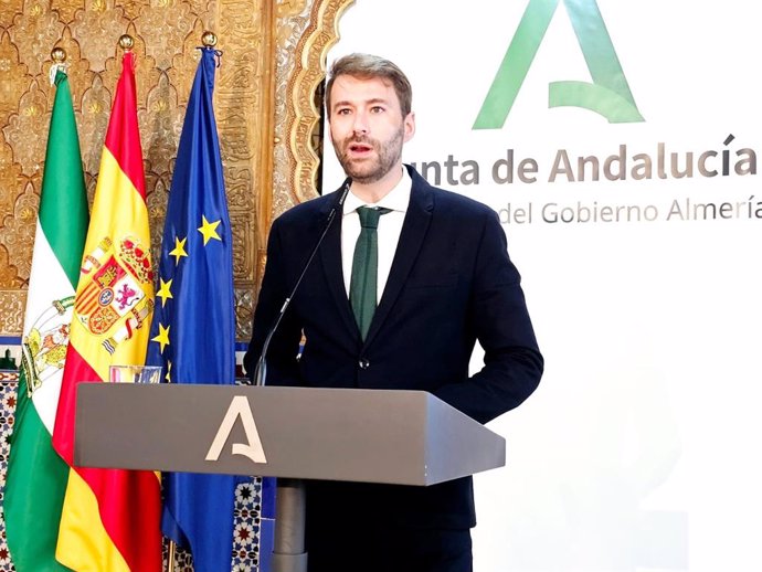 El delegado territorial de Inclusión Social, Juventud, Familias e Igualdad de la Junta en Almería, Francisco González Bellido.