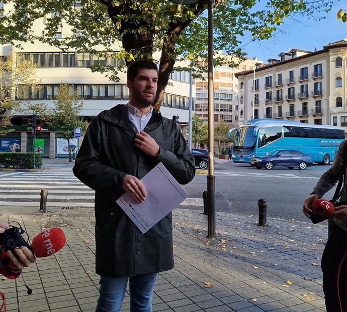 Carlos Guzmán, portavoz parlamentario de Contigo-Zurekin.