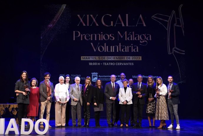 Archivo - Premios Málaga Voluntaria 2023 