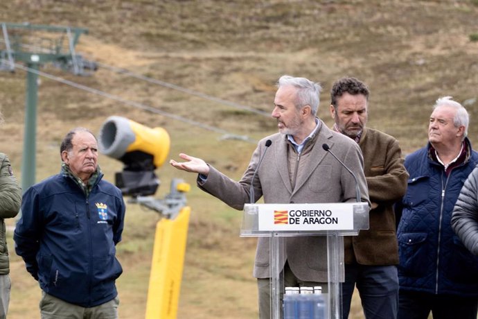 El presidente del Gobierno de Aragón, Jorge Azcón.