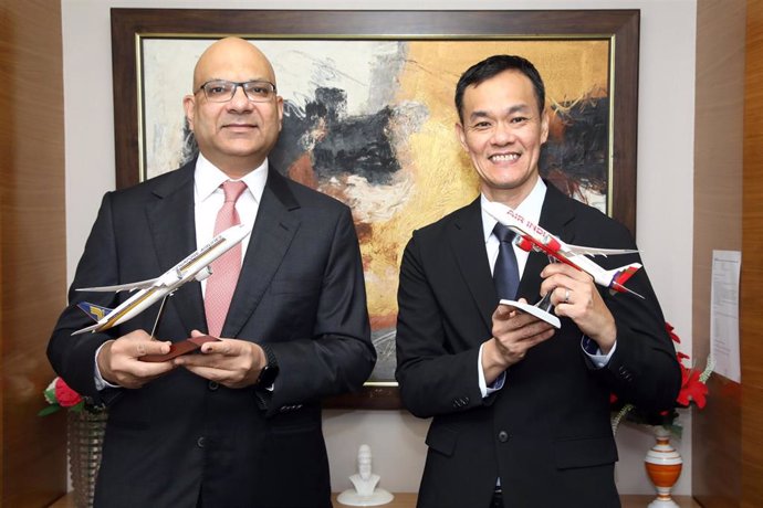 Acuerdo entre Air India y Singapore Airlines.